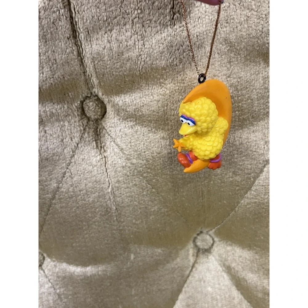 Sesame‎ Street Christmas Ornaments Big Bird Cookie Monster 1993